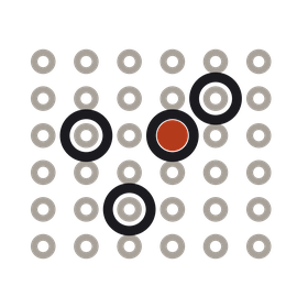 Structural diagram of Base Rate Fallacy. A rare condition means most positives are false, however good the test.